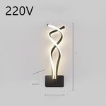 Nordische minimalistische LED-Wandleuchte