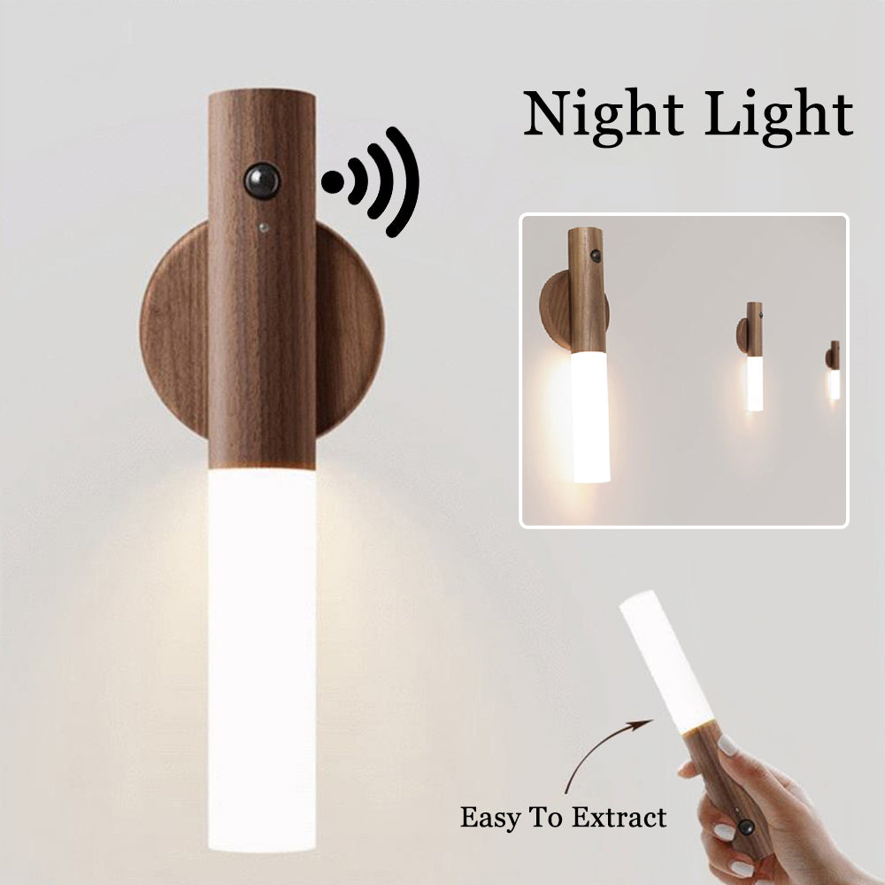 LED-Nachtlicht mit Bewegungsmelder, magnetisch und per USB wiederaufladbar