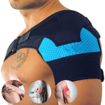 Adjustable Neoprene Shoulder Brace with Pressure Pad