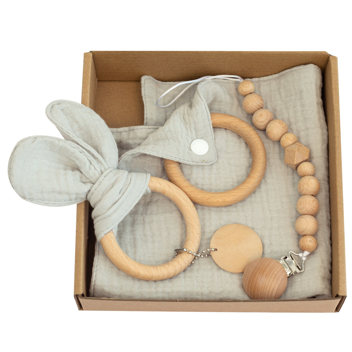 Bijtringenset voor baby's als kraamcadeau