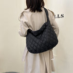 Winter Personalized Bags for Women Crossbody Bag with Rhombus Stitching Design Commuting C
