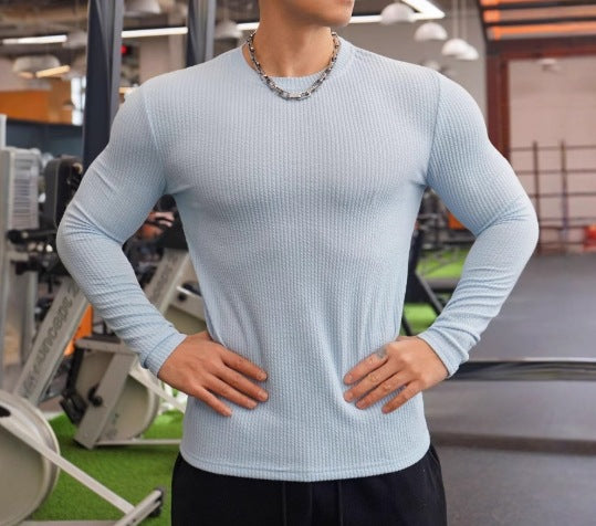 Klassischer langärmeliger Herren-Strickpullover