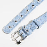 In-stock Suede Leopard Print Simple Style Women's Versatile Pin Buckle Clothing Belt, Best