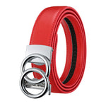 Unisex Automatic Genuine Leather Belt