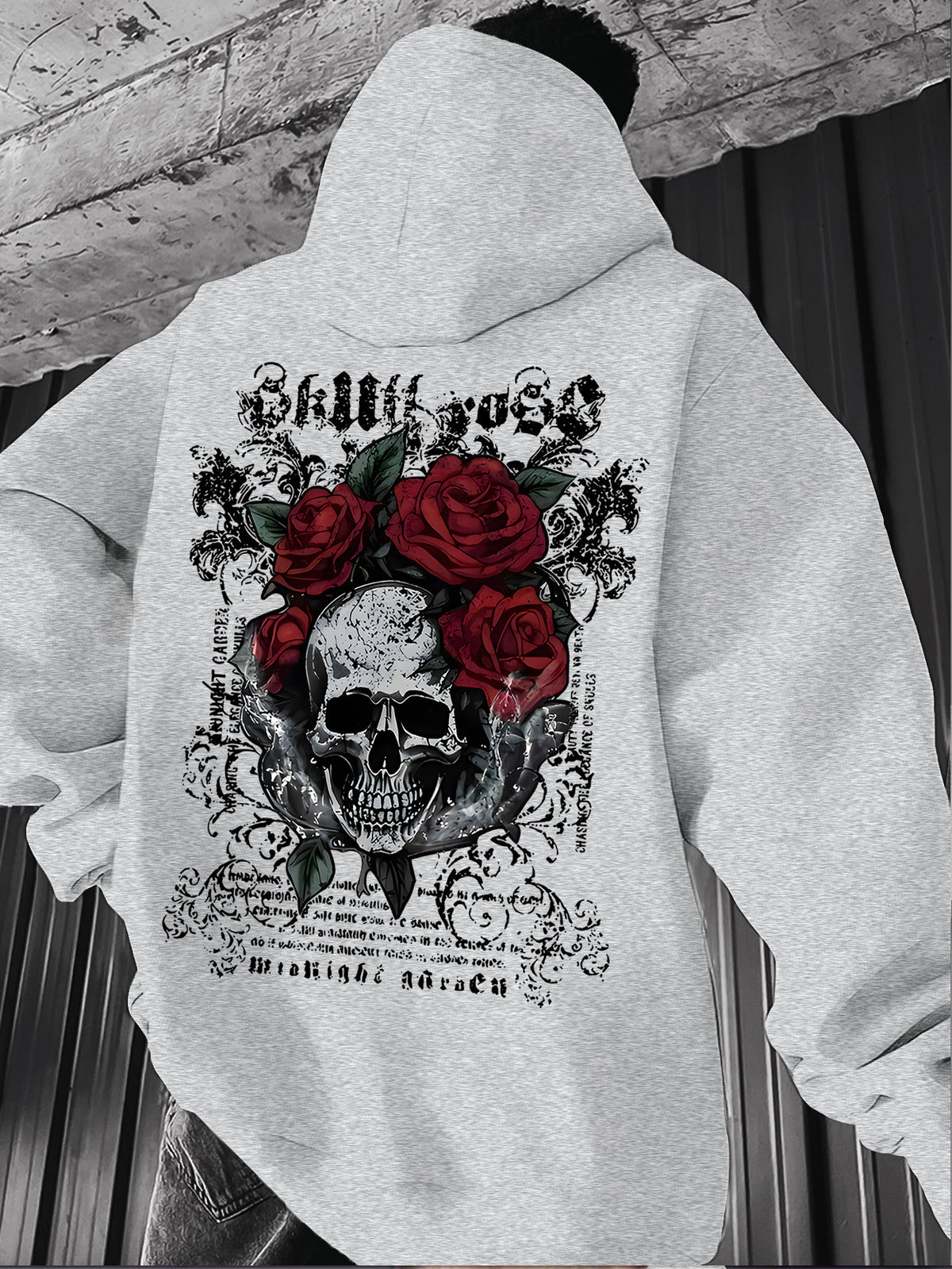 Distressed Streetwear Oversized Hoodie