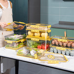 Transparente Kühlschrank-Aufbewahrungsbox