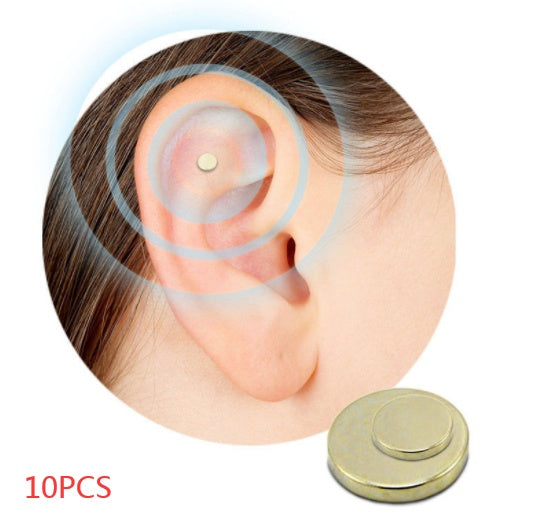 Magnetische oorclips, goudkleurig