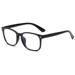 Blue-light-blocking Glasses With UV Protection And A Square Frame