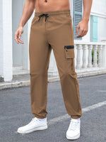 Freizeithose mit Kordelzug und Taschen für Herren