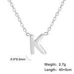 Personalisierte Buchstaben-Halskette mit Anhänger, 18K Gold