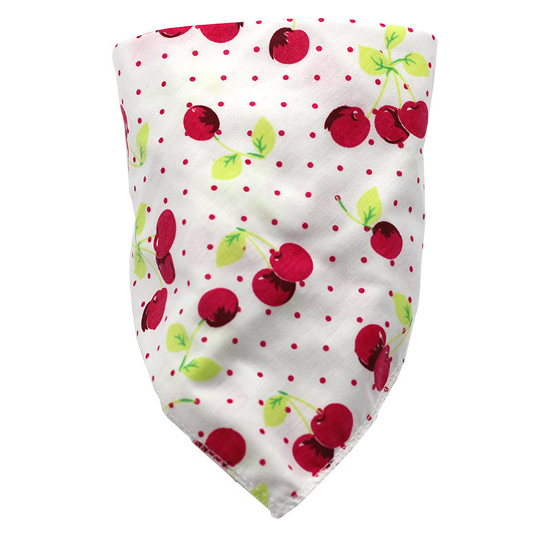 Waterdichte driehoekige baby-slabbetjes van katoen met cartoonprint, bandana-slabbetjes voor kwijlen, pasgeborene
