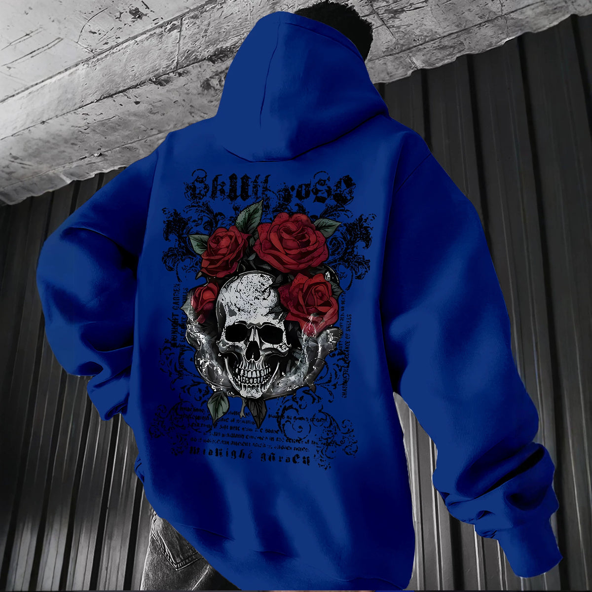 Distressed Streetwear Oversized Hoodie