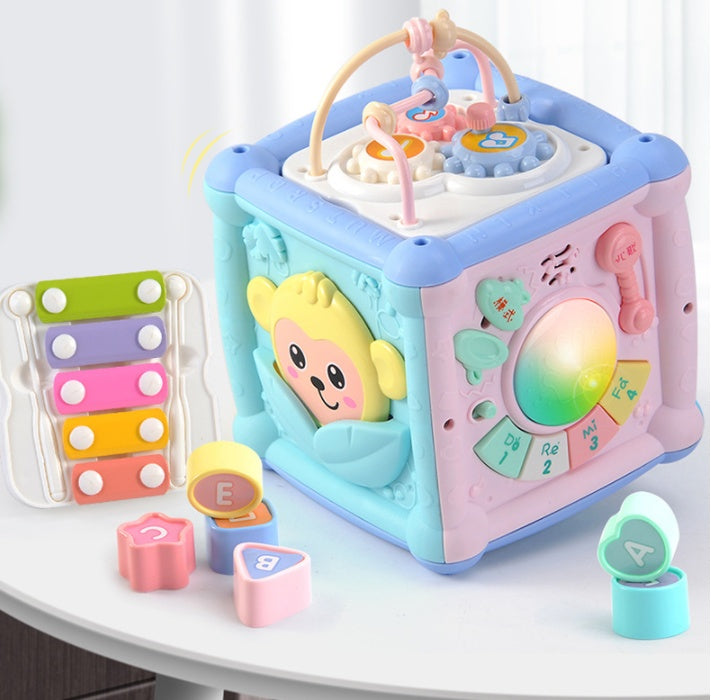 Baby Musical Activity Cube, Early Learning Toy