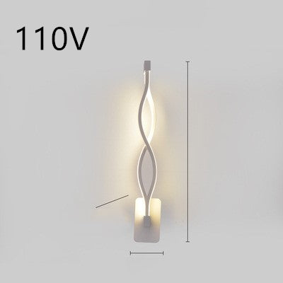Nordische minimalistische LED-Wandleuchte