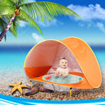 Pop-up-Baby-Strandzelt mit Sonnenschutz