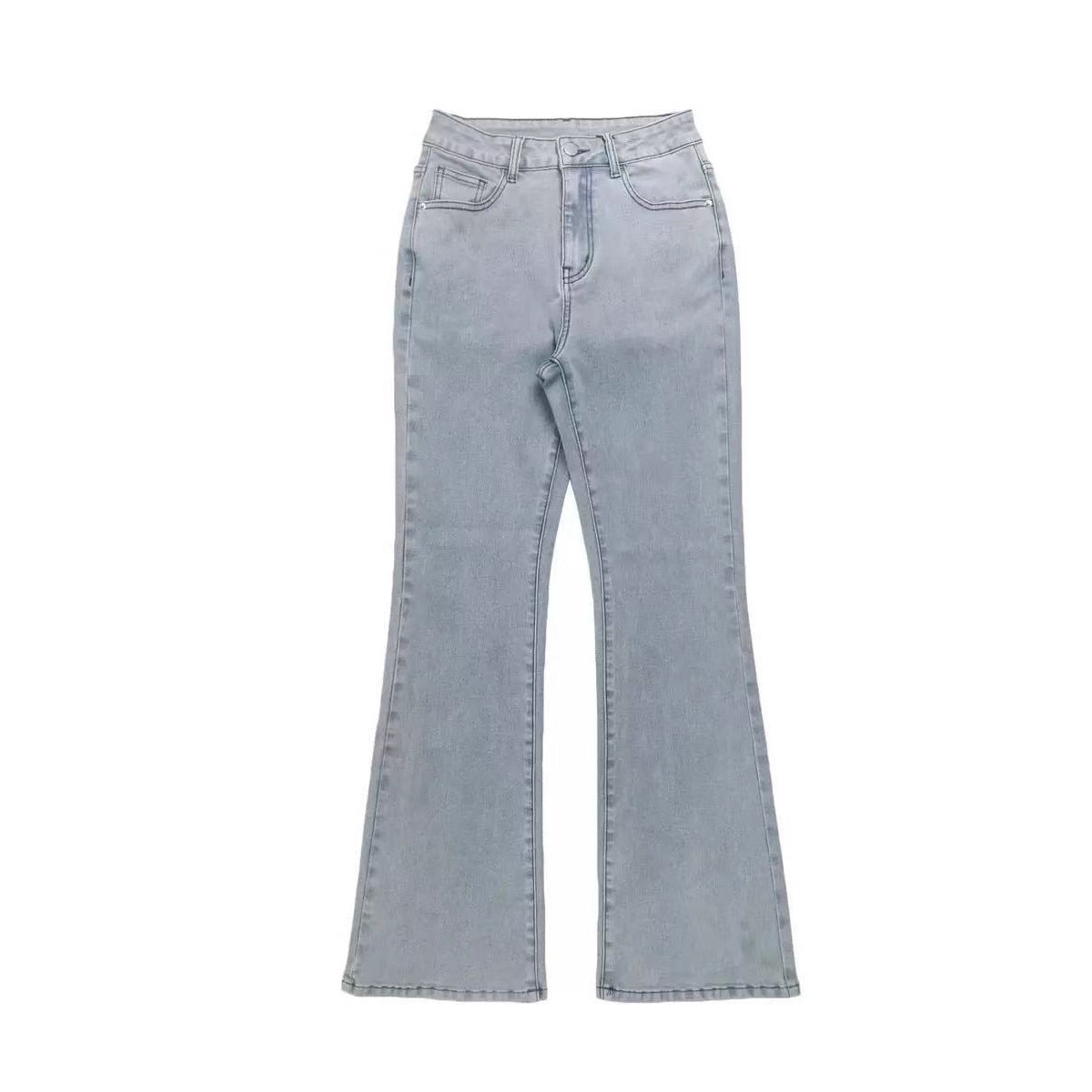 Straight-Leg Casual Work Jeans