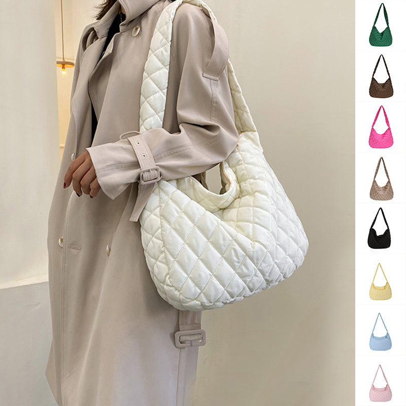 Winter Personalized Bags for Women Crossbody Bag with Rhombus Stitching Design Commuting C