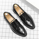Mocassins de Homem de Bico Fino sem Atacadores