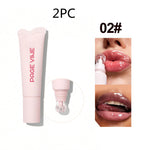 4-color Brightening Lip Balm Moisturizing Exfoliating Skin Long-Lasting Moisturizing Lip G