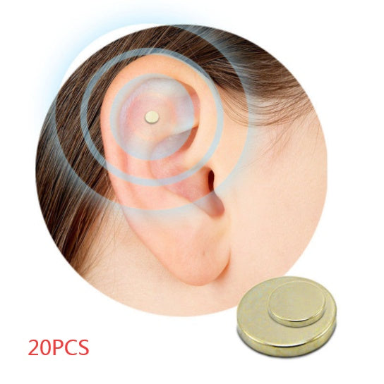 Magnetische oorclips, goudkleurig