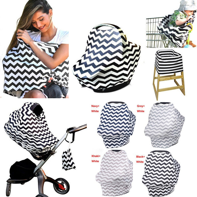 Multi-Use Baby Car Seat and Nursing Cover