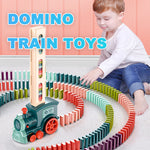 Domino-Zug-Spielset mit 100 Dominosteinen