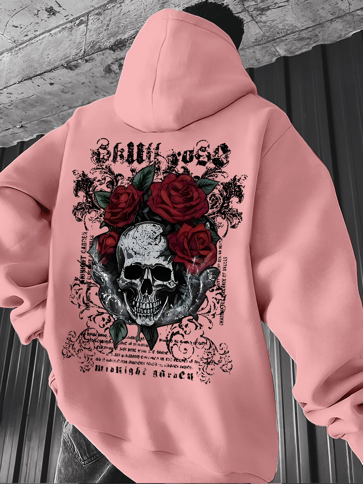 Distressed Streetwear Oversized Hoodie