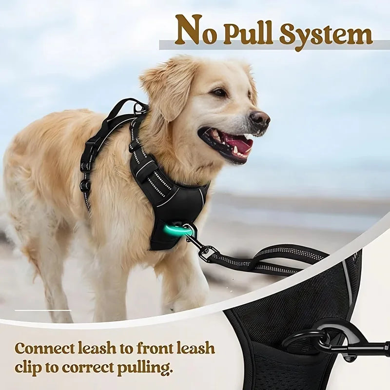 Reflective No-Choke Padded Dog Harness