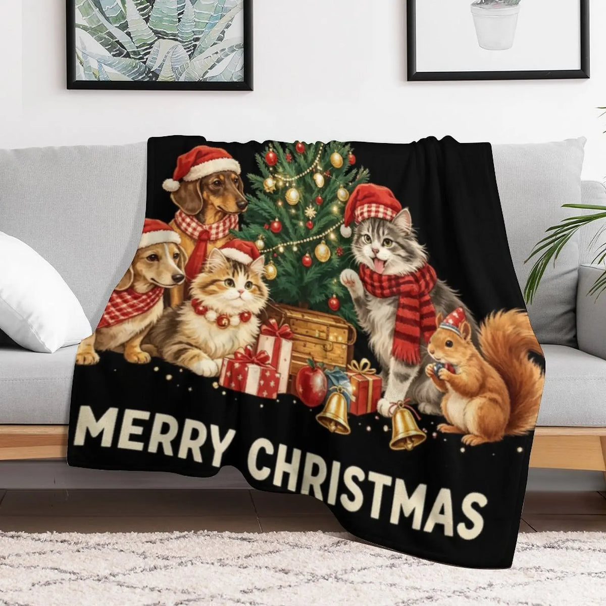 Samtweiche Flanell-Tagesdecke