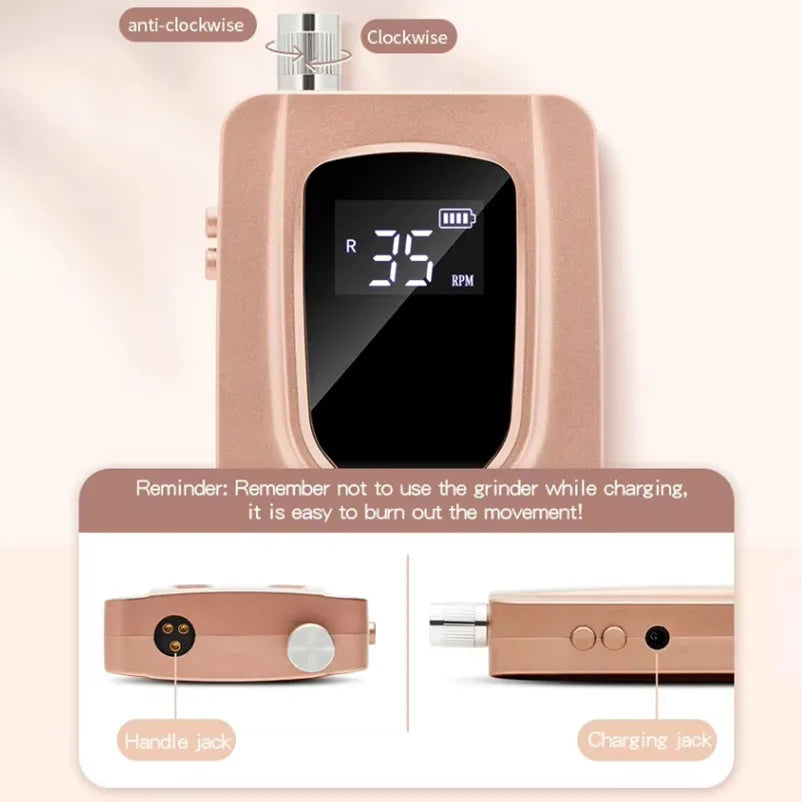 Rechargeable Electric Nail Drill Kit