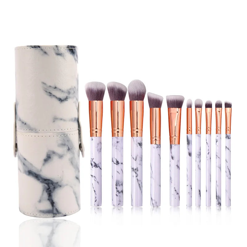 12-Piece Synthetic Makeup Brush Set