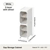 Foldable Transparent Storage Cabinet