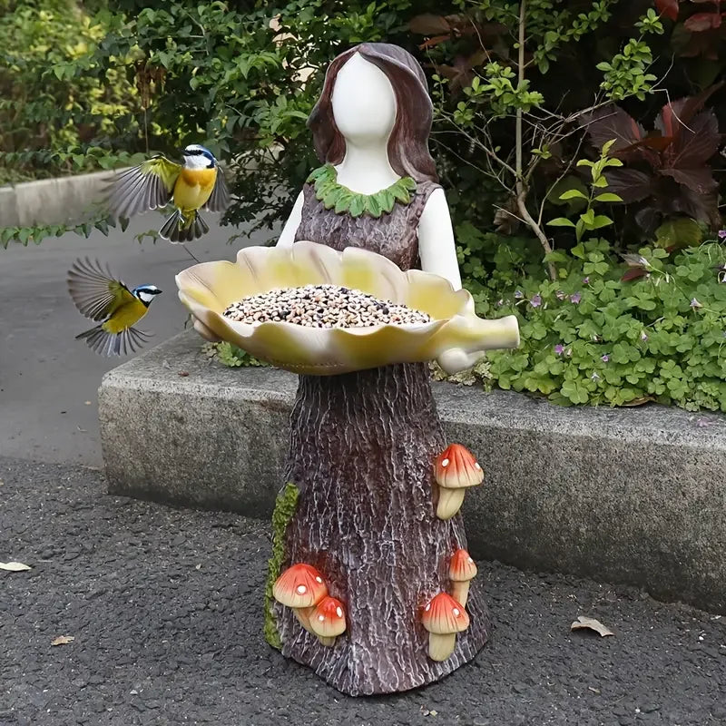 Forest Fairy Resin Tray Figurine