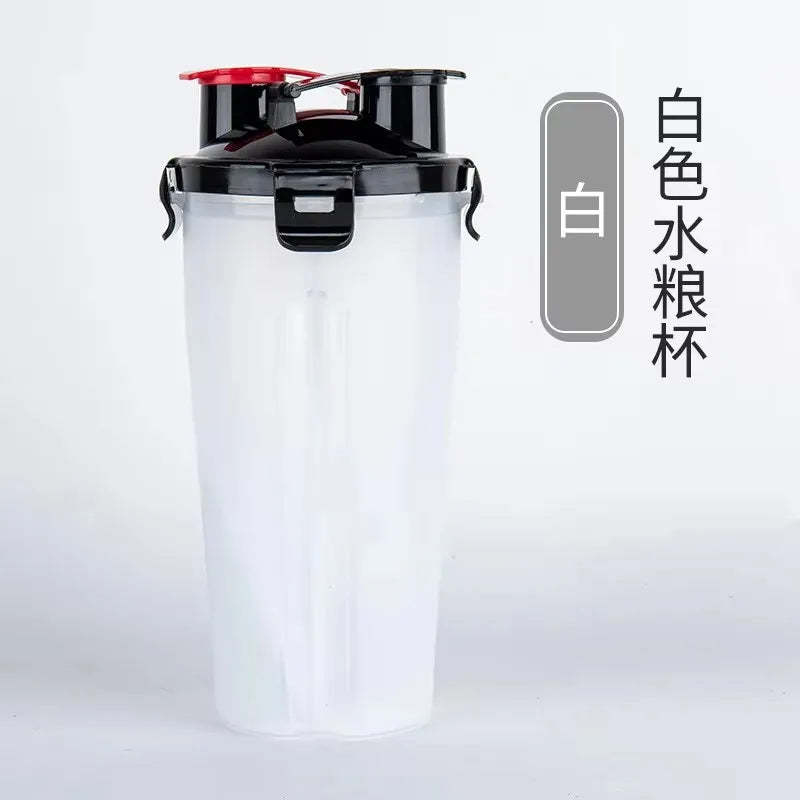 2-in-1 Silikon-Anti-Schling-Napf & Wasserflasche