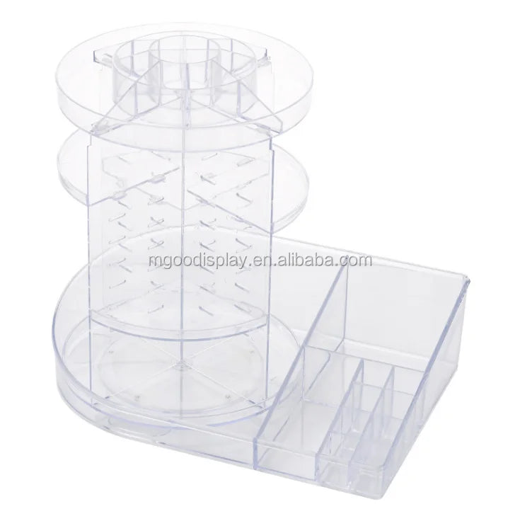 360-Degree Rotating Acrylic Makeup Organizer