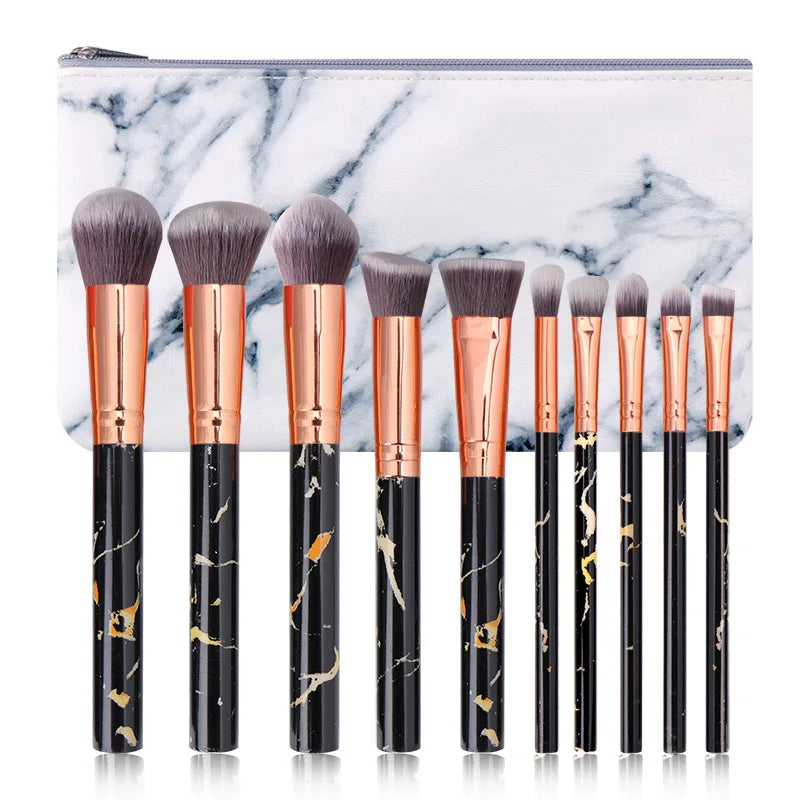 12-Piece Synthetic Makeup Brush Set