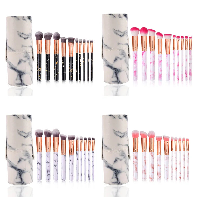 12-Piece Synthetic Makeup Brush Set