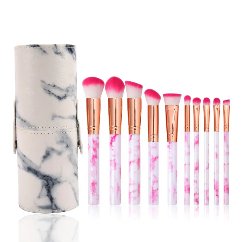 12-Piece Synthetic Makeup Brush Set