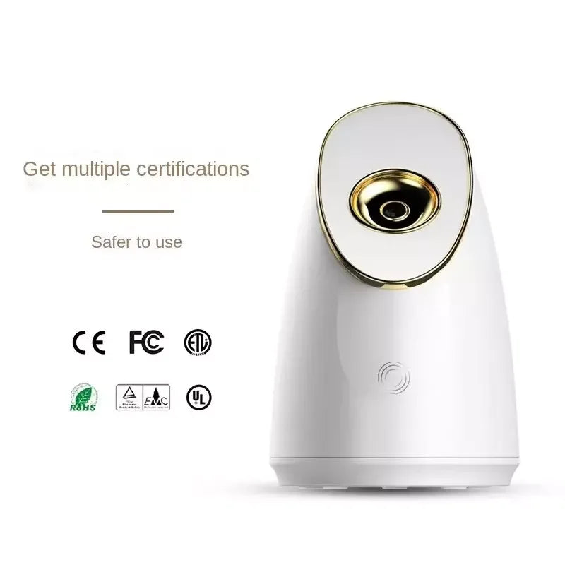 Nano Ionic Facial Steamer — Deep-Cleanse Pore Hydration Device