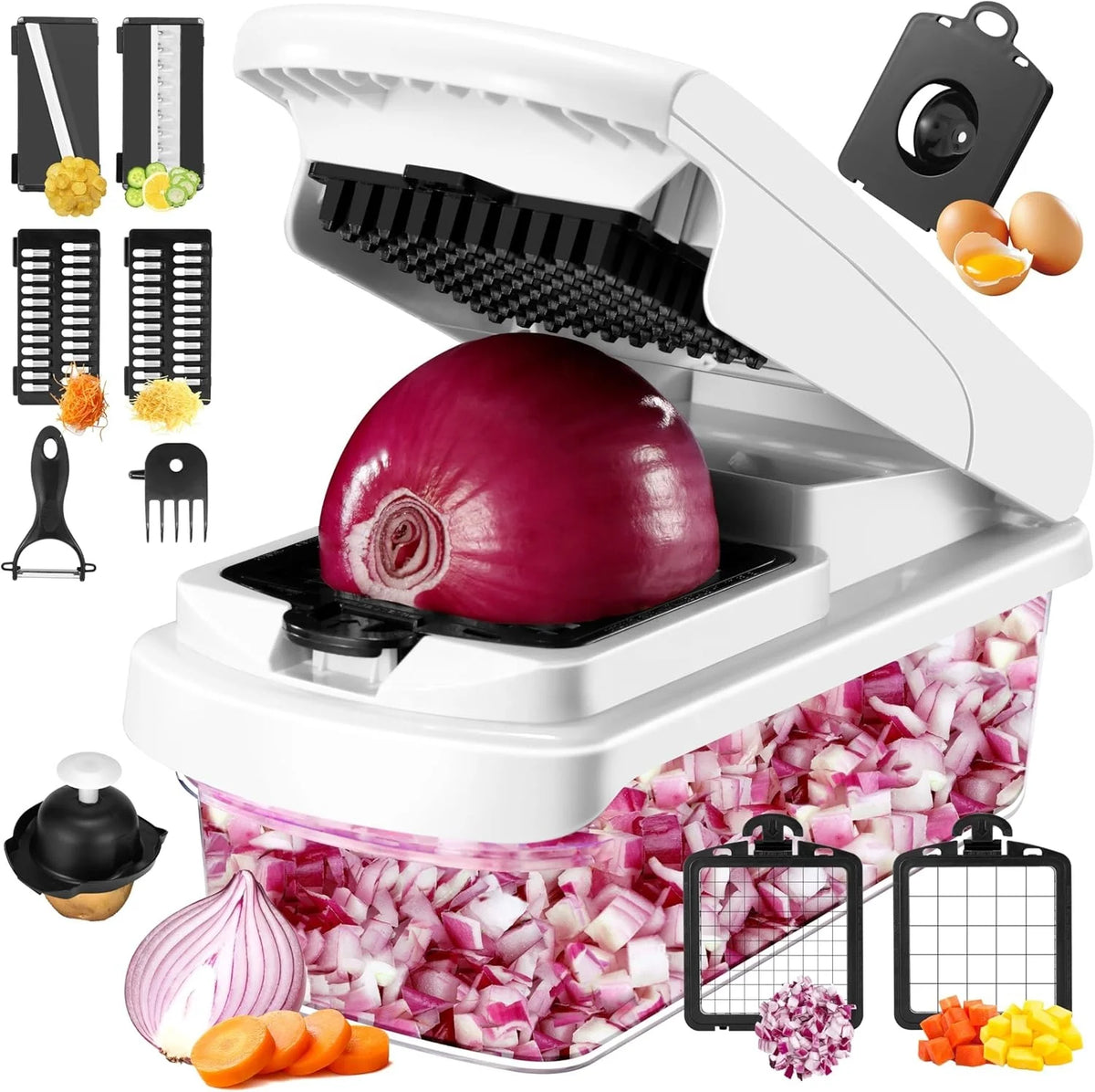 15-in-1 Multifunctional Food Chopper