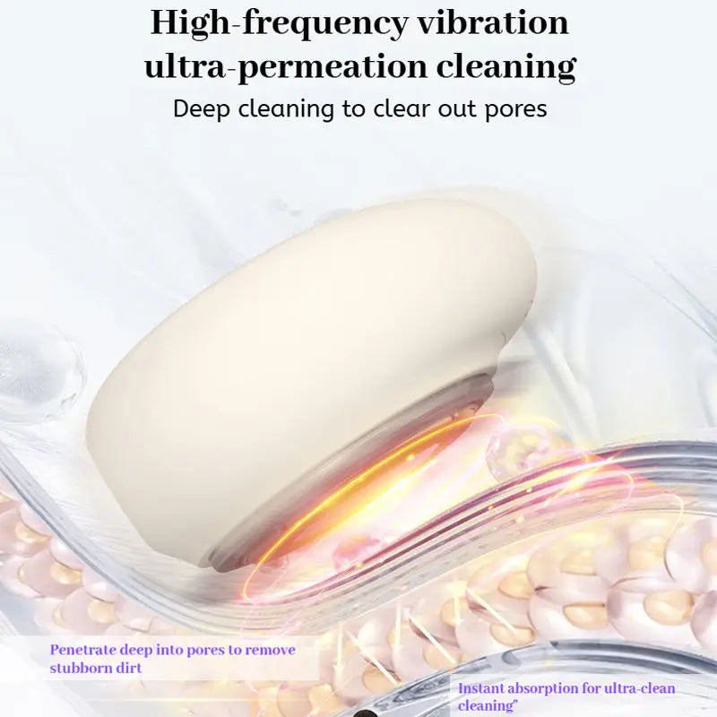 Heated Microcurrent Facial Massager — Face & Neck Lifting Device