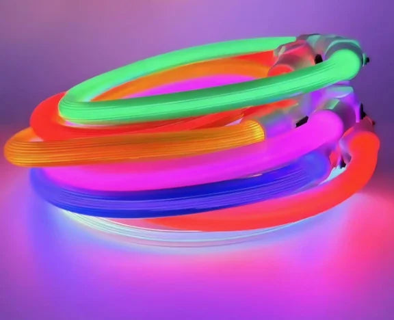 RGB Light-Up LED Dog Collar