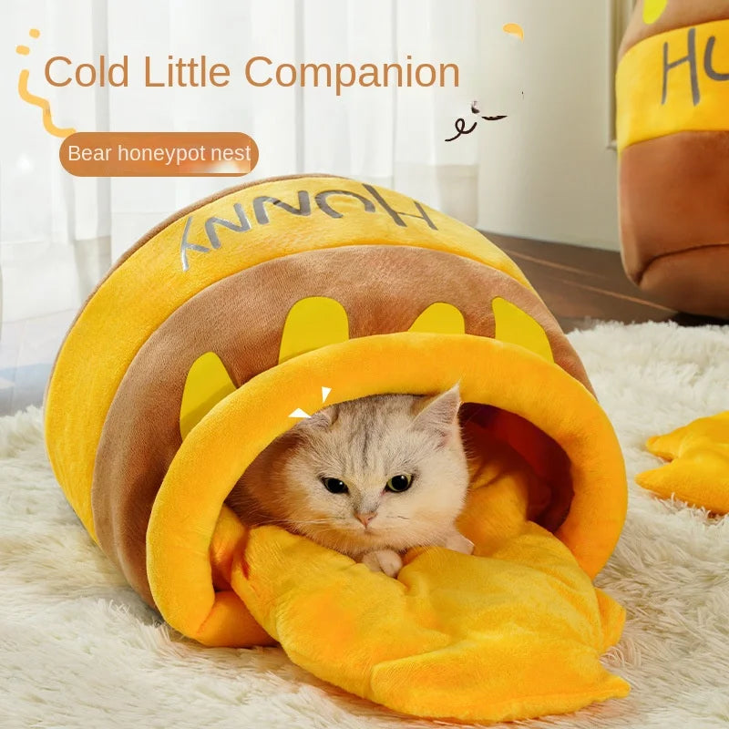 Cat Tunnel Bed — Honey Pot Playhouse