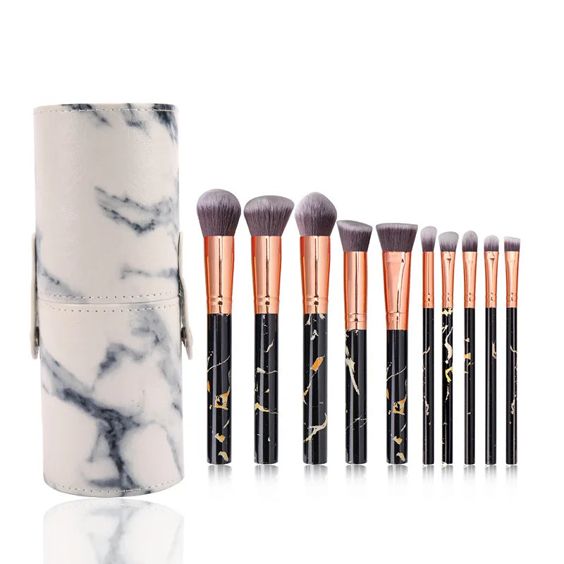 12-Piece Synthetic Makeup Brush Set