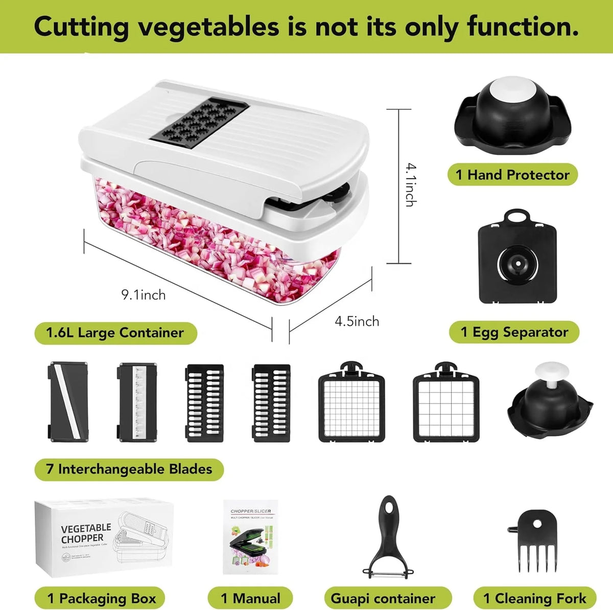 15-in-1 Multifunctional Food Chopper