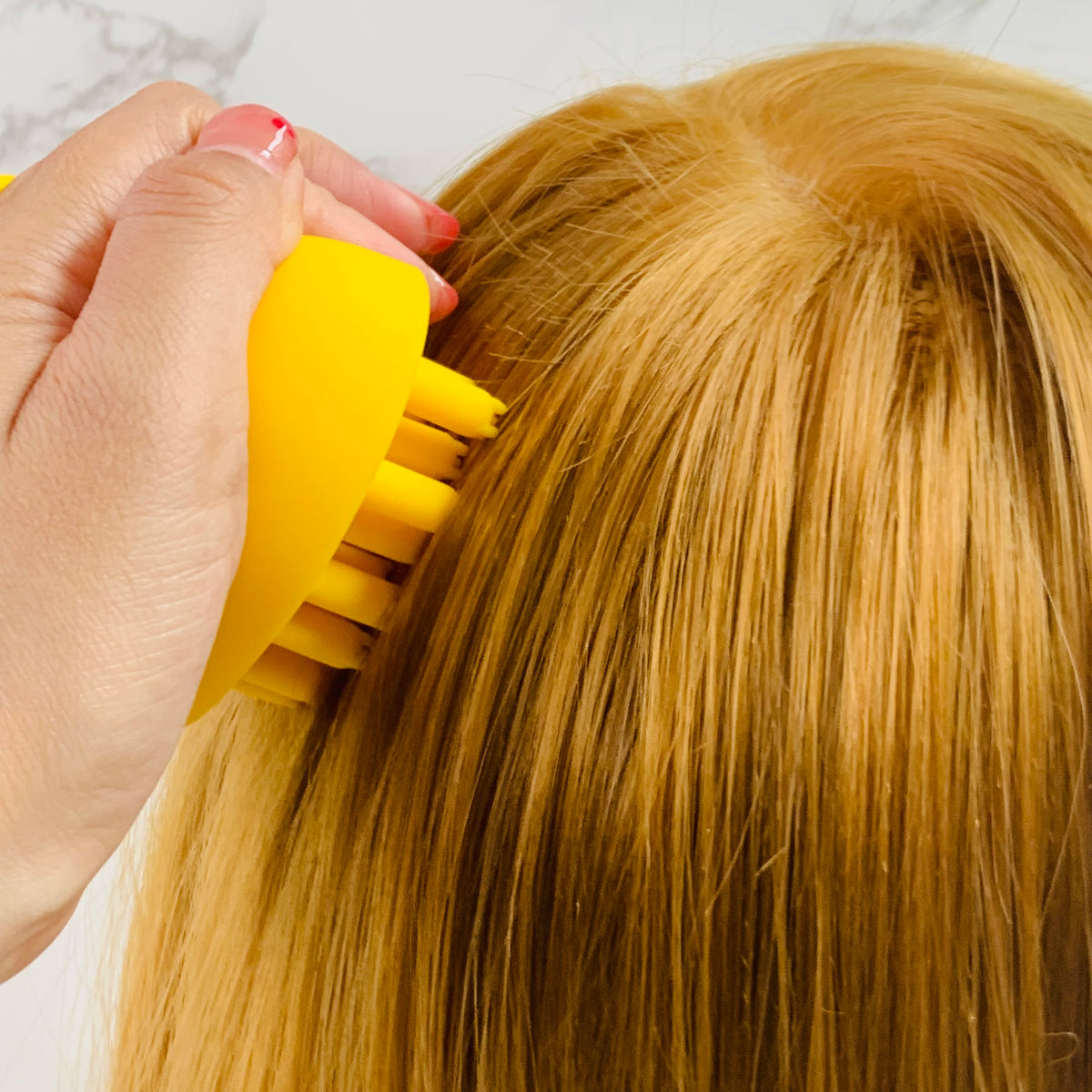 3D Silicone Scalp Massage Shampoo Brush