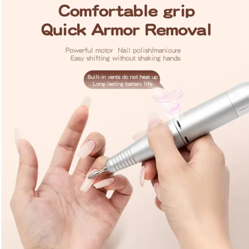 Rechargeable Electric Nail Drill Kit