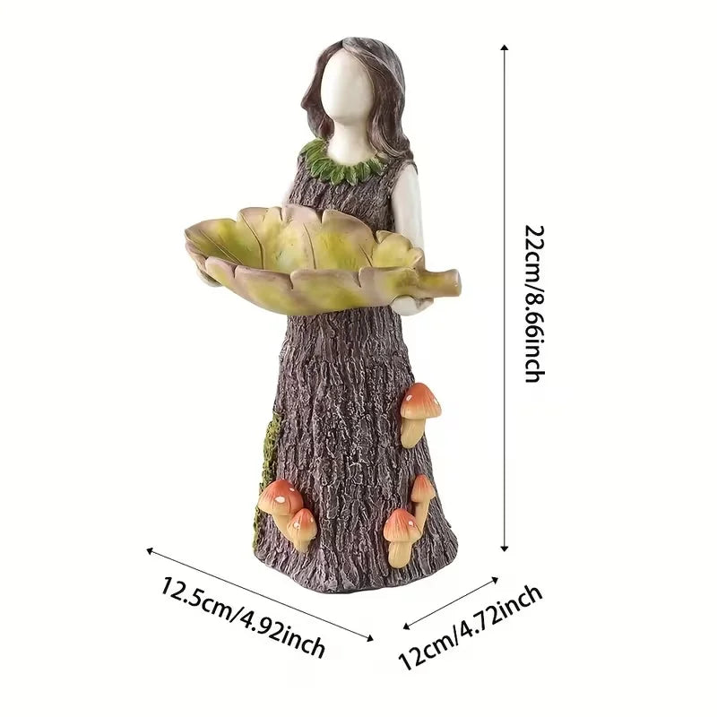 Forest Fairy Resin Tray Figurine