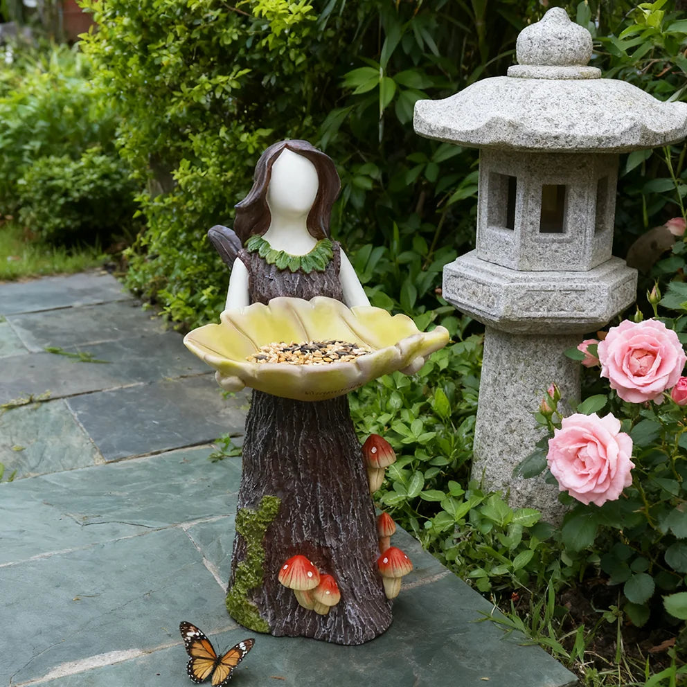 Forest Fairy Resin Tray Figurine
