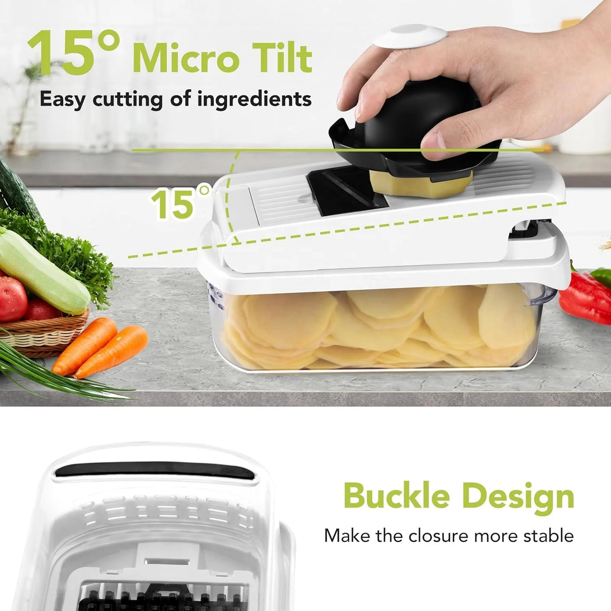 15-in-1 Multifunctional Food Chopper